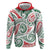 New Zealand Kowhaiwhai Christmas Hoodie Traditional Maori Koru Pattern - Polynesian Pride