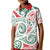 New Zealand Kowhaiwhai Christmas Kid Polo Shirt Traditional Maori Koru Pattern - Polynesian Pride