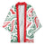 New Zealand Kowhaiwhai Christmas Kimono Traditional Maori Koru Pattern - Polynesian Pride