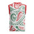 New Zealand Kowhaiwhai Christmas Knitted V-Neck Vest Traditional Maori Koru Pattern - Polynesian Pride