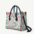 New Zealand Kowhaiwhai Christmas Leather Bag Traditional Maori Koru Pattern - Polynesian Pride