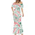 New Zealand Kowhaiwhai Christmas Mermaid Dress Traditional Maori Koru Pattern - Polynesian Pride