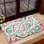 New Zealand Kowhaiwhai Christmas Rubber Doormat Traditional Maori Koru Pattern - Polynesian Pride