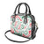 New Zealand Kowhaiwhai Christmas Shoulder Handbag Traditional Maori Koru Pattern - Polynesian Pride