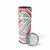 New Zealand Kowhaiwhai Christmas Skinny Tumbler Traditional Maori Koru Pattern - Polynesian Pride