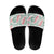 New Zealand Kowhaiwhai Christmas Slide Sandals Traditional Maori Koru Pattern - Polynesian Pride