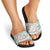 New Zealand Kowhaiwhai Christmas Slide Sandals Traditional Maori Koru Pattern - Polynesian Pride