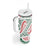 New Zealand Kowhaiwhai Christmas Tumbler With Handle Traditional Maori Koru Pattern - Polynesian Pride