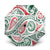 New Zealand Kowhaiwhai Christmas Umbrella Traditional Maori Koru Pattern - Polynesian Pride