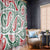 New Zealand Kowhaiwhai Christmas Window Curtain Traditional Maori Koru Pattern - Polynesian Pride