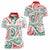 New Zealand Kowhaiwhai Christmas Women Polo Shirt Traditional Maori Koru Pattern - Polynesian Pride