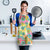 Hawaiian Palaka Apron Hibiscus Palm Leaf Pattern - Polynesian Pride