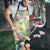 Hawaiian Palaka Apron Hibiscus Palm Leaf Pattern - Polynesian Pride
