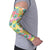 Hawaiian Palaka Arm Sleeves Hibiscus Palm Leaf Pattern - Polynesian Pride