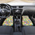 Hawaiian Palaka Car Mats Hibiscus Palm Leaf Pattern - Polynesian Pride
