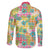 Hawaiian Palaka Family Matching Mermaid Dress and Hawaiian Shirt Hibiscus Palm Leaf Pattern - Polynesian Pride