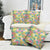 Hawaiian Palaka Pillow Cover Hibiscus Palm Leaf Pattern - Polynesian Pride