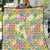 Hawaiian Palaka Quilt Hibiscus Palm Leaf Pattern - Polynesian Pride