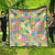 Hawaiian Palaka Quilt Hibiscus Palm Leaf Pattern - Polynesian Pride