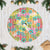 Hawaiian Palaka Tree Skirt Hibiscus Palm Leaf Pattern - Polynesian Pride