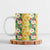Hawaiian Palaka Ceramic Mug Hibiscus Pineapple Lei - Polynesian Pride