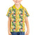 Hawaiian Palaka Family Matching Off Shoulder Maxi Dress and Hawaiian Shirt Hibiscus Pineapple Lei - Polynesian Pride