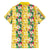 Hawaiian Palaka Family Matching Off Shoulder Short Dress and Hawaiian Shirt Hibiscus Pineapple Lei - Polynesian Pride