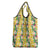 Hawaiian Palaka Grocery Bag Hibiscus Pineapple Lei - Polynesian Pride
