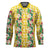 Hawaiian Palaka Hockey Jersey Hibiscus Pineapple Lei - Polynesian Pride