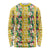 Hawaiian Palaka Long Sleeve Shirt Hibiscus Pineapple Lei - Polynesian Pride