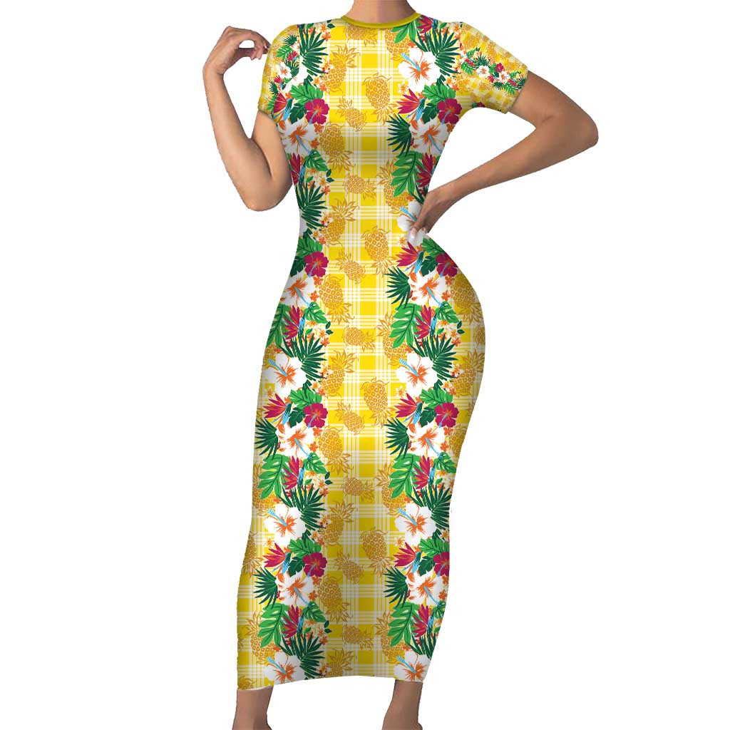 pineapple bodycon dress Pineapple Print Halter Mini Dress FOREVER 21
