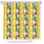 Hawaiian Palaka Shower Curtain Hibiscus Pineapple Lei - Polynesian Pride