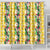 Hawaiian Palaka Shower Curtain Hibiscus Pineapple Lei - Polynesian Pride