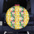 Hawaiian Palaka Spare Tire Cover Hibiscus Pineapple Lei - Polynesian Pride
