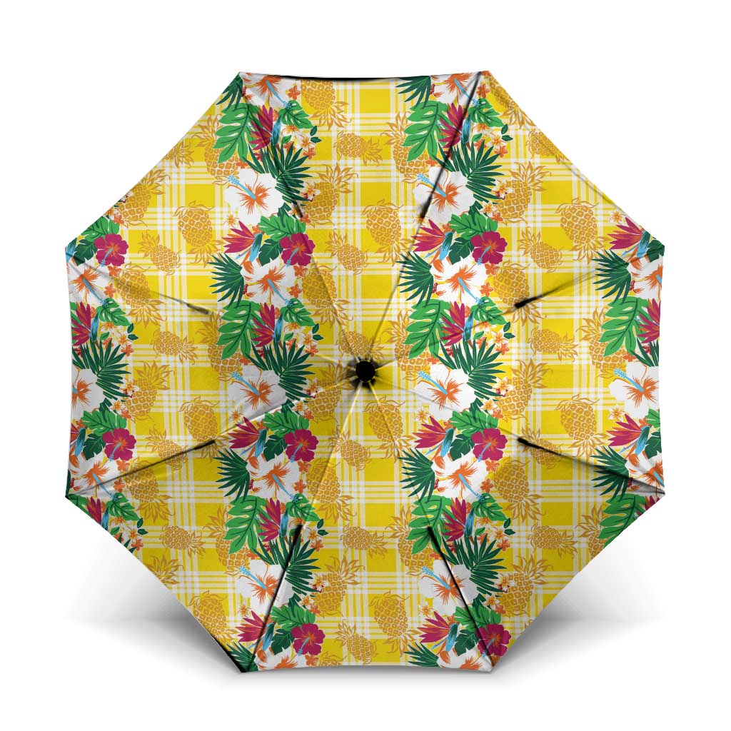 Hawaiian Palaka Umbrella Hibiscus Pineapple Lei - Polynesian Pride