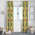 Hawaiian Palaka Window Curtain Hibiscus Pineapple Lei - Polynesian Pride