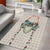 Brown Hawaiian Palaka Area Rug Kukui Nut Money Lei - Polynesian Pride