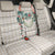 Brown Hawaiian Palaka Back Car Seat Cover Kukui Nut Money Lei - Polynesian Pride