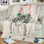 Brown Hawaiian Palaka Blanket Kukui Nut Money Lei - Polynesian Pride