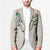 Brown Hawaiian Palaka Blazer Kukui Nut Money Lei - Polynesian Pride