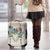 Brown Hawaiian Palaka Luggage Cover Kukui Nut Money Lei - Polynesian Pride