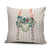 Brown Hawaiian Palaka Pillow Cover Kukui Nut Money Lei - Polynesian Pride