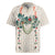 Brown Hawaiian Palaka Rugby Jersey Kukui Nut Money Lei - Polynesian Pride