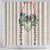 Brown Hawaiian Palaka Shower Curtain Kukui Nut Money Lei - Polynesian Pride