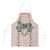 Peach Hawaiian Palaka Apron Kukui Nut Money Lei - Polynesian Pride