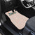 Peach Hawaiian Palaka Car Mats Kukui Nut Money Lei - Polynesian Pride