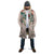 Peach Hawaiian Palaka Cloak Kukui Nut Money Lei - Polynesian Pride