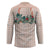 Peach Hawaiian Palaka Hockey Jersey Kukui Nut Money Lei - Polynesian Pride