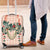 Peach Hawaiian Palaka Luggage Cover Kukui Nut Money Lei - Polynesian Pride