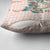 Peach Hawaiian Palaka Pillow Cover Kukui Nut Money Lei - Polynesian Pride